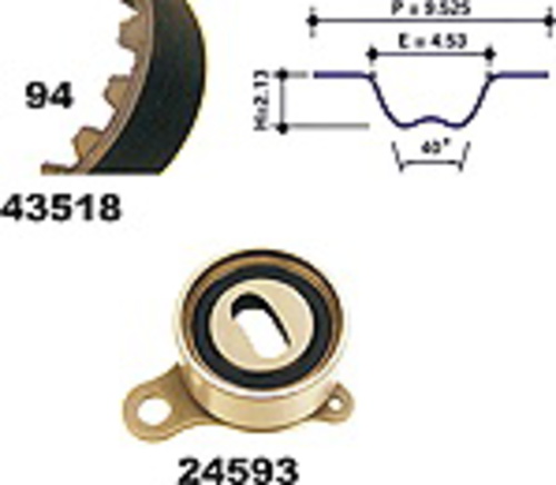 MAPCO 23518 Timing Belt Kit