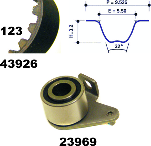 MAPCO 23926 Timing Belt Kit